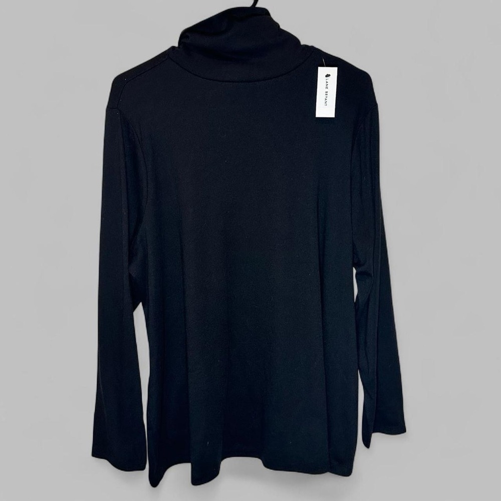 Lane Bryant Classic Black Turtleneck Size 18/20